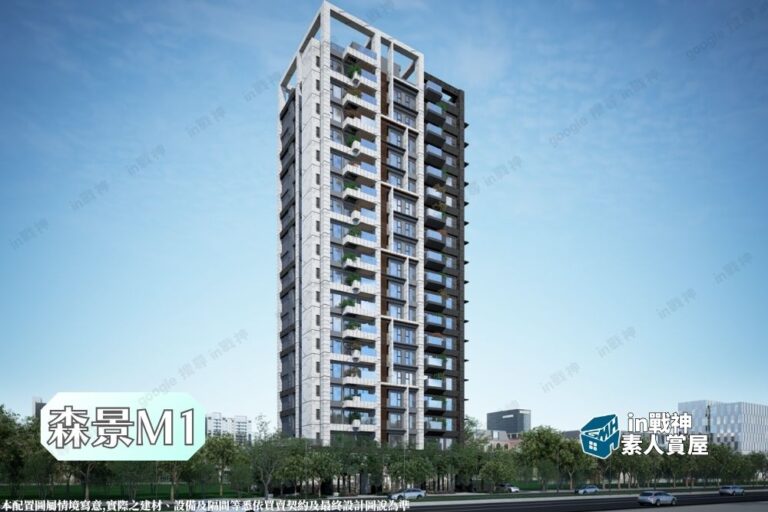 森景M1_in戰神_Givemehouse_預售屋_桃園_3D模型
